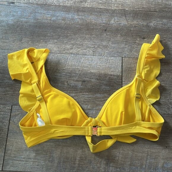 Bleu rod beattie Ruffled strap Bikini Top - Picture 2 of 4